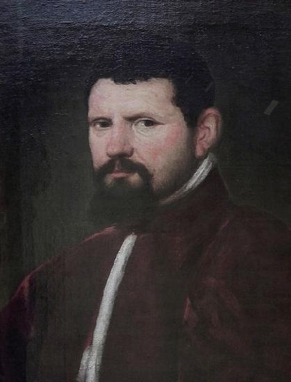 Domenico Tintoretto Bildnis eines venezianischen Beamten Sweden oil painting art